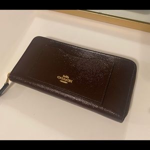 Coach Accordion Zip Wallet